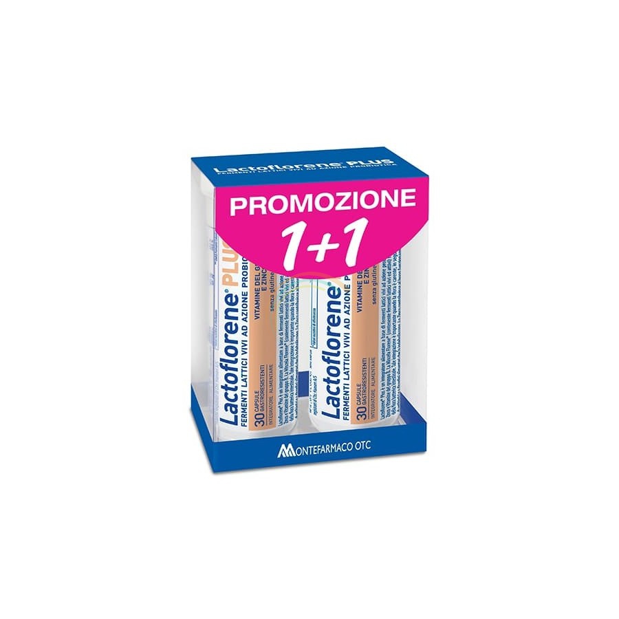 Montefarmaco Otc Lactoflorene Plus Bipack 30 Capsule 26,40 G