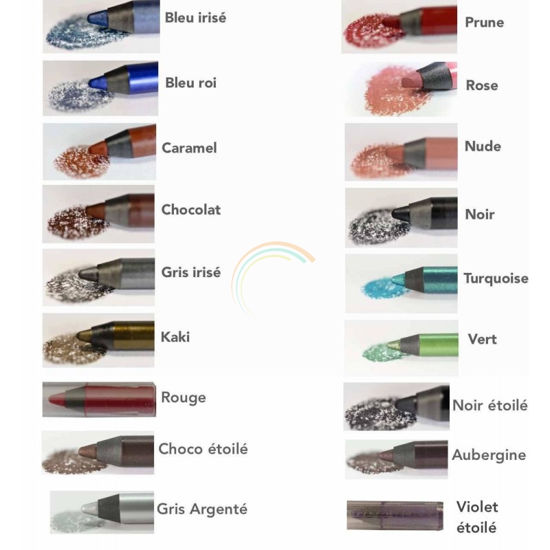 S&m Cosmetic Store Womake Crayon Bleu Irise