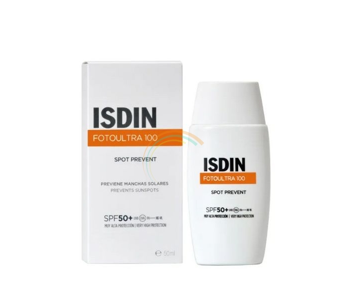 ISDIN Linea Solare FotoUltra 100+ Fusion Fluid Protezione Ultra Elevata 50 ml