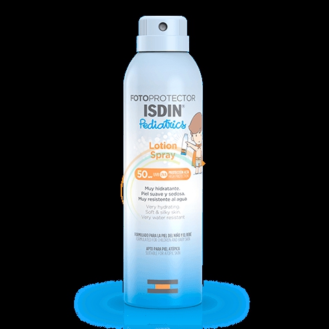 ISDIN Linea Solare SPF50+ Fotoprotector Pediatrics Lotion Spray No Gas 250 ml