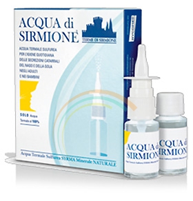 Acqua di Sirmione Protezione Vie Respiratorie Acqua Termale Spray 6 Flaconcini