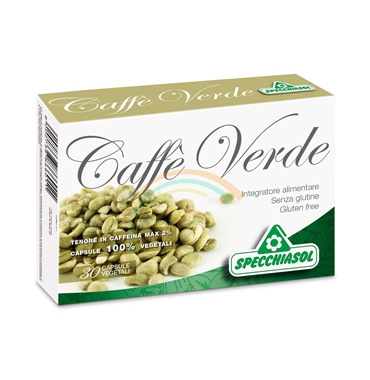 Specchiasol Linea Benessere ed Energia Caff Verde Integratore 30 Capsule