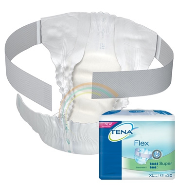 Tena Linea Unisex Incontinenza Assorbenti Flex Super 30 Slip Misura Medium