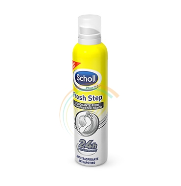 Scholl Linea Sudorazione Piedi Fresh Step Trattamento Deodorante Piedi 150 ml