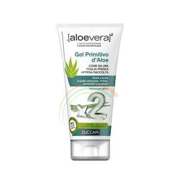 Zuccari Linea aloevera2 Gel Primitivo d'Aloe Lenitivo Pelle Stressata 100 ml