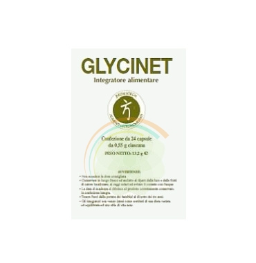 Bromatech Linea Controllo del Peso Glycinet Integratore Alimentare 24 Capsule