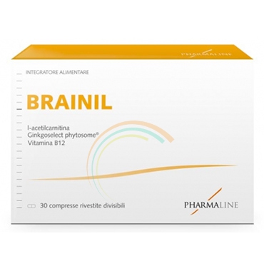 PharmaLine Linea Vitamine Minerali Brainil Integratore 30 Compresse
