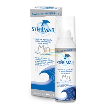 Sterimar Linea Pulizia e Salute del Naso Mn Spray Nasale Acqua di Mare 100 ml