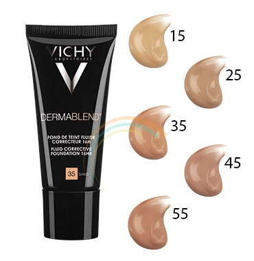Vichy Make-up Linea Trucco Dermablend Fondotinta Correttore Fluido 30 ml 35
