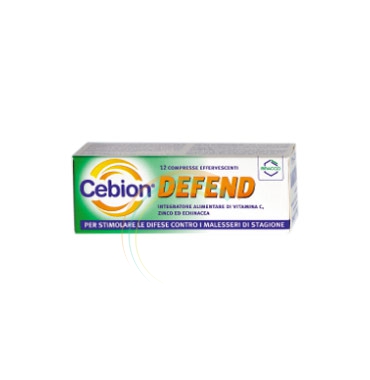 Cebion Linea Difese Immunitarie Defend Integratore 12 Compresse Effervescenti