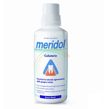 meridol Linea Igiene Dentale Quotidiana Collutorio Gengive Irritate 400 ml
