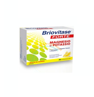 Briovitase Linea Vitamine Minerali Forte Magnesio Potassio Vitamina C 20 Buste