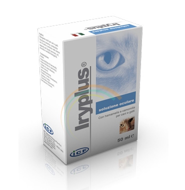 ICF Farmaceutici Linea Animali Domestici Iryplus Detergente Oculare Cani e Gatti
