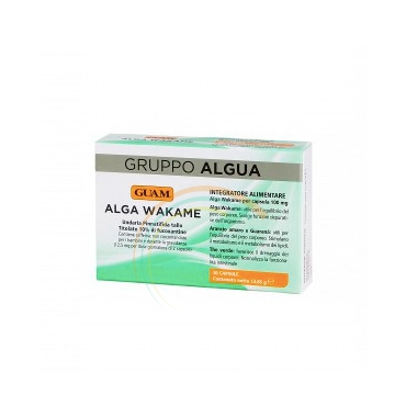 GUAM Gruppo Algua Linea Metabolismo Alga Wakame Integratore 30 Compresse