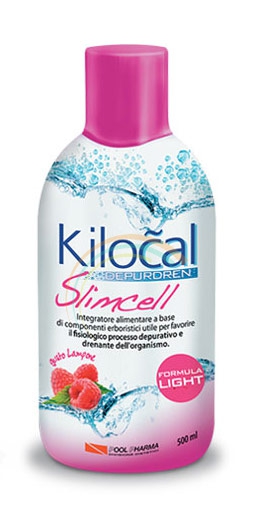 Kilocal Linea Drenante Depurdren Slimcell Integratore Alimentare 500 ml Lampone
