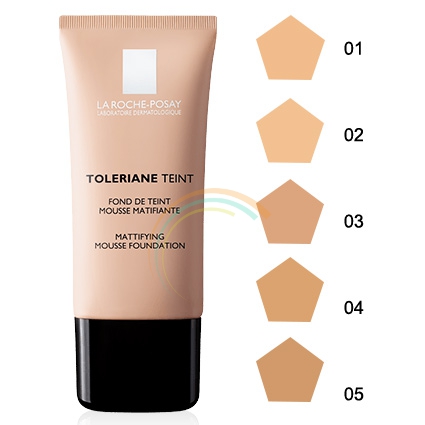La Roche Posay Linea Trucco Toleriane Teint Mousse Fondotinta Mat 05 Hal�