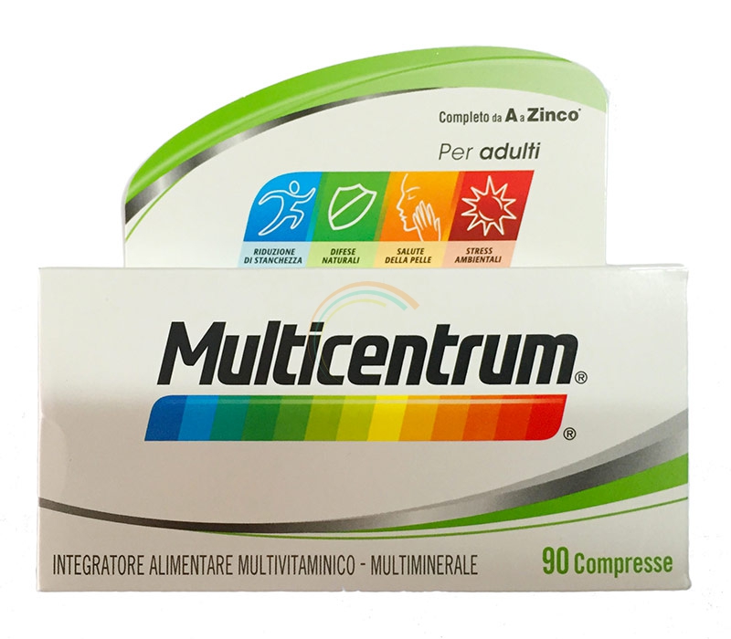 Multicentrum Linea Vitamine Minerali Classic Integratore Alimentare 90 Compresse