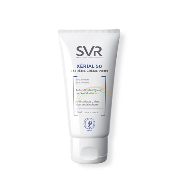 SVR Linea Xrial 50 Extrme Crme Pieds Trattamento Urea Levigante Piedi 40 ml