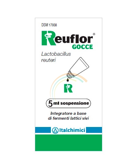 Italchimici Linea Intestino Sano Reuflor Gocce Integratore Alimentare 5 ml