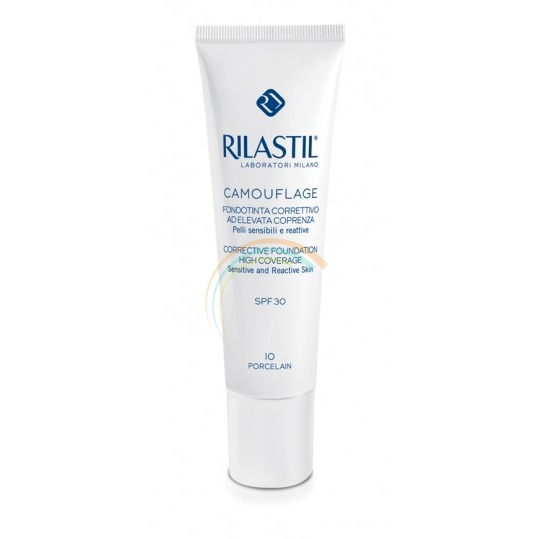 Rilastil Make-up Linea Camouflage Fondotinta Elevata Coprenza 30 Honey 30 ml