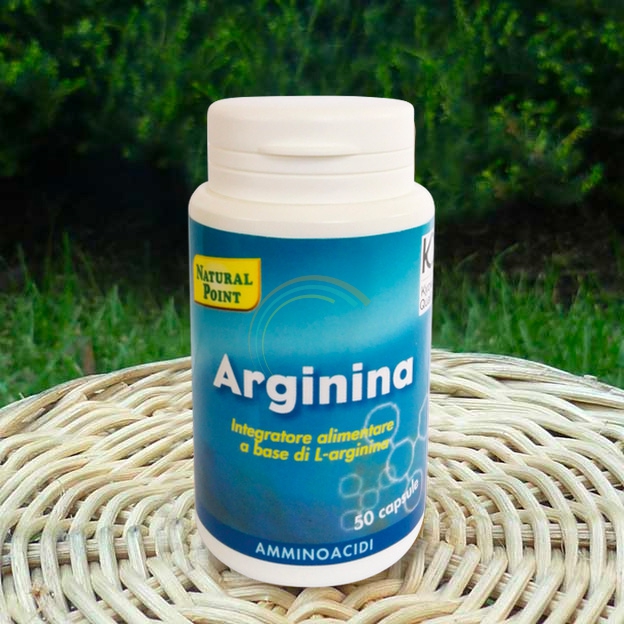 Natural Point Linea Amminoacidi Arginina Integratore Alimentare 50 Capsule