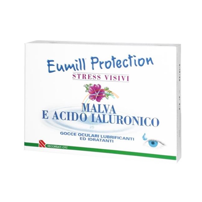 Recordati Linea Benessere Occhi Eumill Protection Collirio 10 Flaconcini Monodos