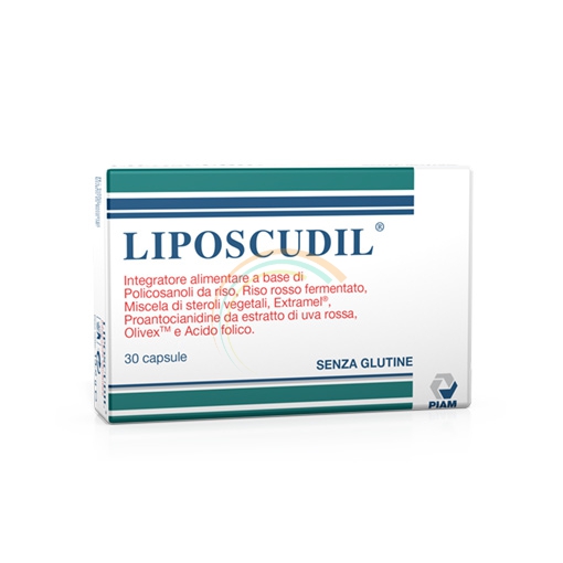 Piam Linea Colesterolo Trigliceridi Liposcudil Integratore 30 Capsule