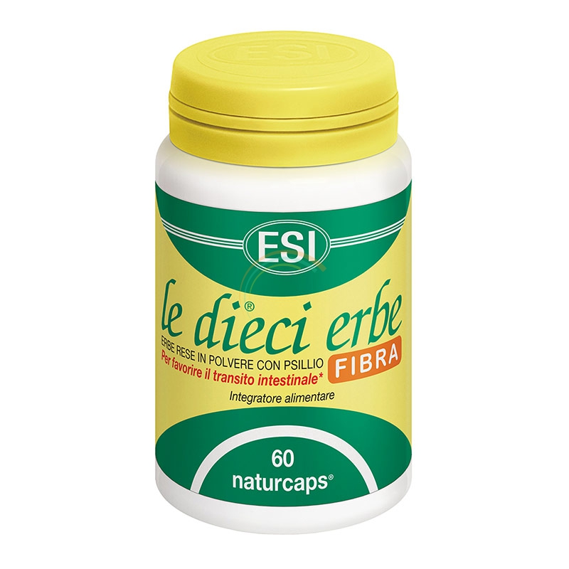Esi Linea Intestino Sano Le Dieci Erbe Fibra con Psillio 60 Naturcaps