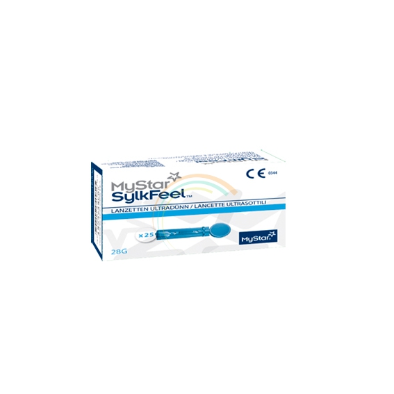 Sanofi Aventis Linea Controllo Glicemia Mystar Sylfeel 25 Lancette Pungidito