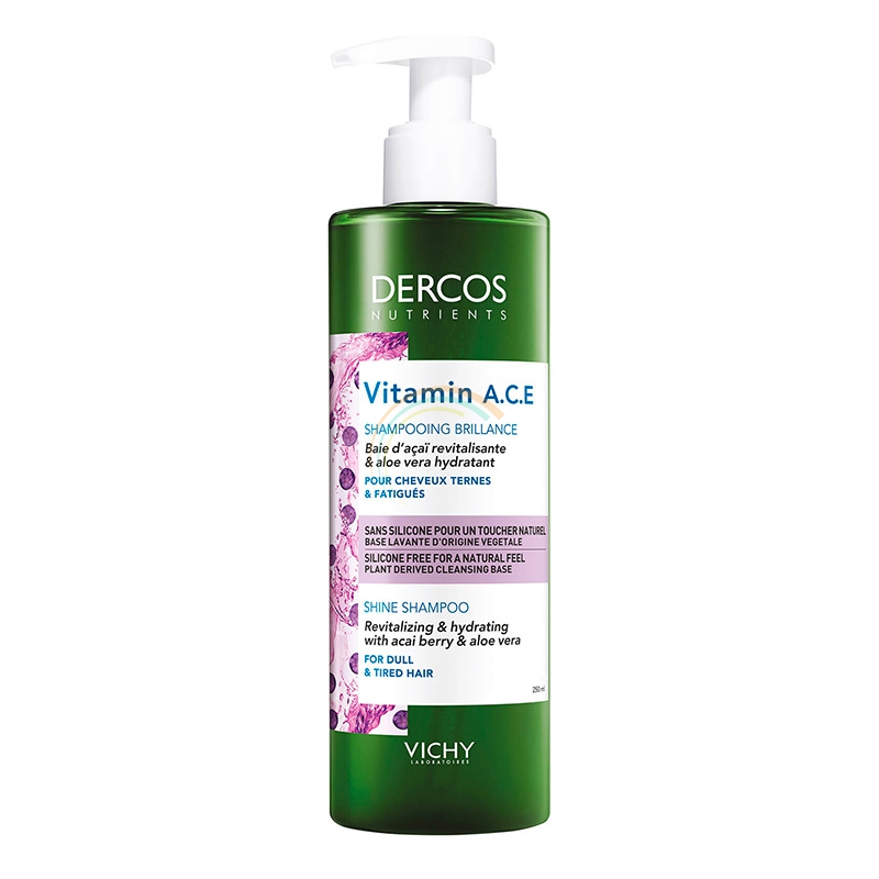 Dercos Linea Detox Nutrients Shampoo Illuminante Vitamine A C E 250 ml