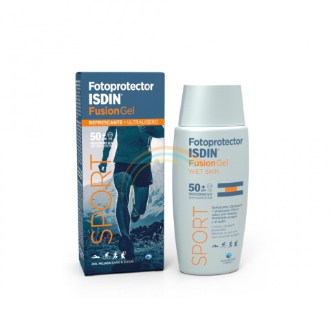 ISDIN Linea Solare SPF50+ Fotoprotector Fusion Gel Sport Cooling Effect 100 ml