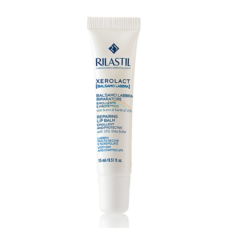 Rilastil Linea Xerolact Balsamo Labbra Riparatore 15 ml