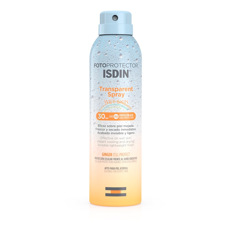 ISDIN Linea Fotoprotector ISDIN Transparent Spray Wet Skin SPF 30 250 ml